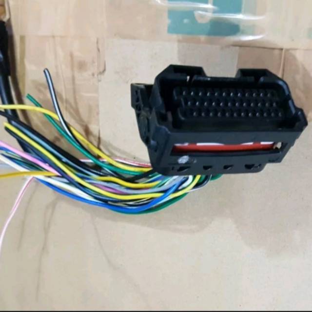 Kabel soket ecu ecm original part Suzuki FI new GSX R S 150 asli ori.