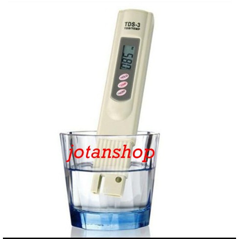 TDS Meter digital Alat ukur Pengukur Kandungan Mineral Hidroponik aquascape