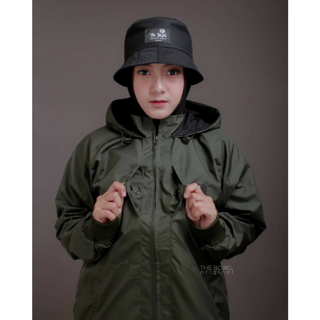 Jaket Parasut Pria / Wanita Waterproof M L XL Jaket Pria / Wanita Terbaru Kekinian Outdoor Anti Air