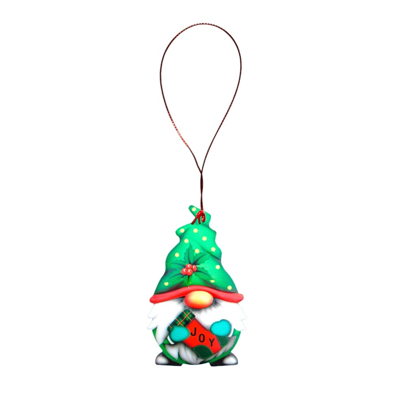 Ornamen Boneka Santa Faceless Gnomes Model Gantung Untuk Dekorasi Pohon Natal