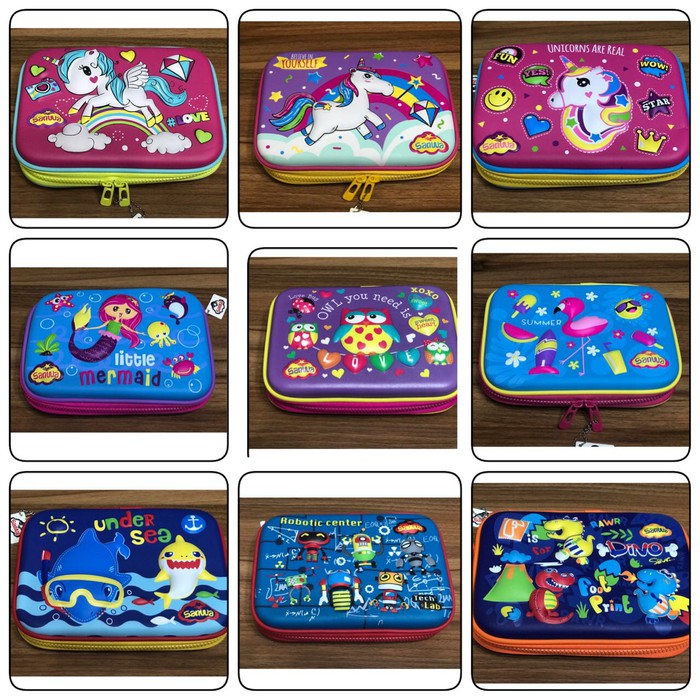 

Tempat Pensil Kotak Pensil Sanwa Look Like Smiggle