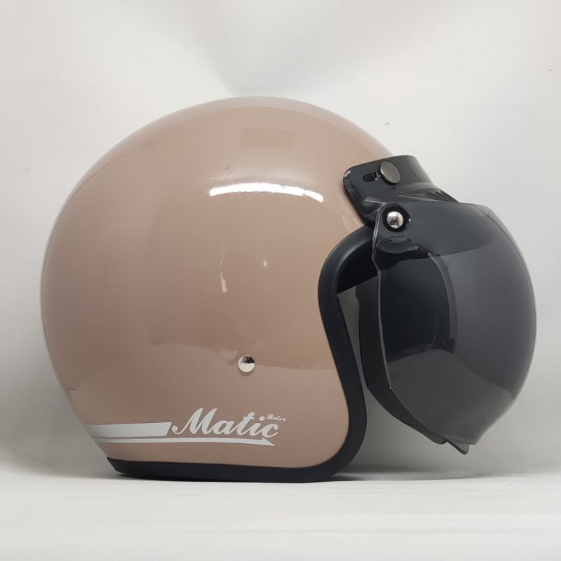 Helm Bogo Dewasa Retro Untuk Motor Matic