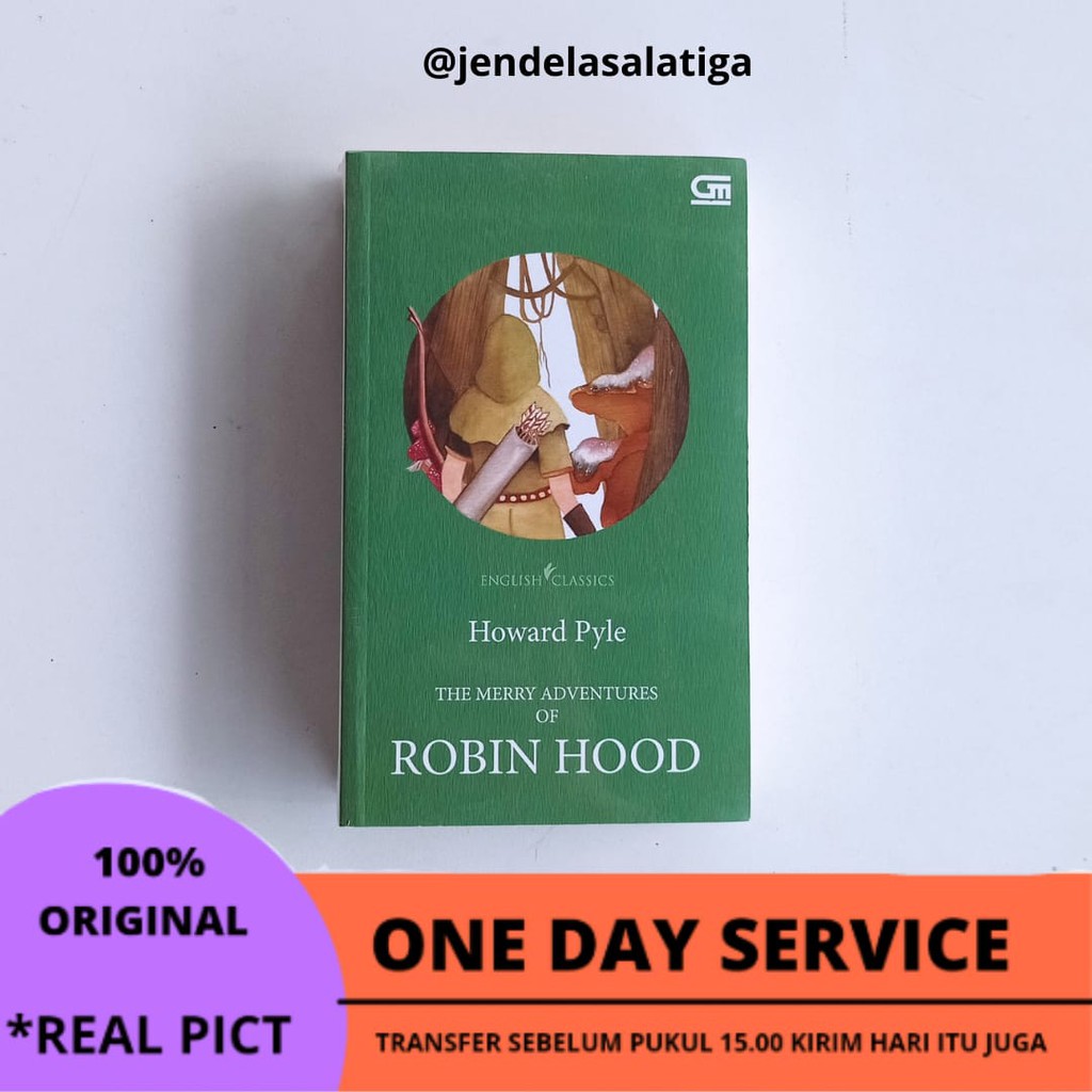 Koleksi Buku Novel Bahasa Inggris - Jane Austin Pride and Prejudice , Persuasion , Frankenstein SERI ENGLISH CLASSIC - English Novel-ROBIN HOOD