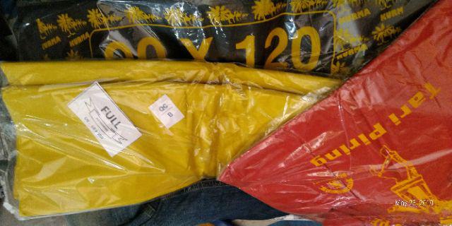 Isi1kg Full +-16lembar Kantong Plastik Kresek Hd Sampah Warna Kuning 60x100cm Medis Trash Bag