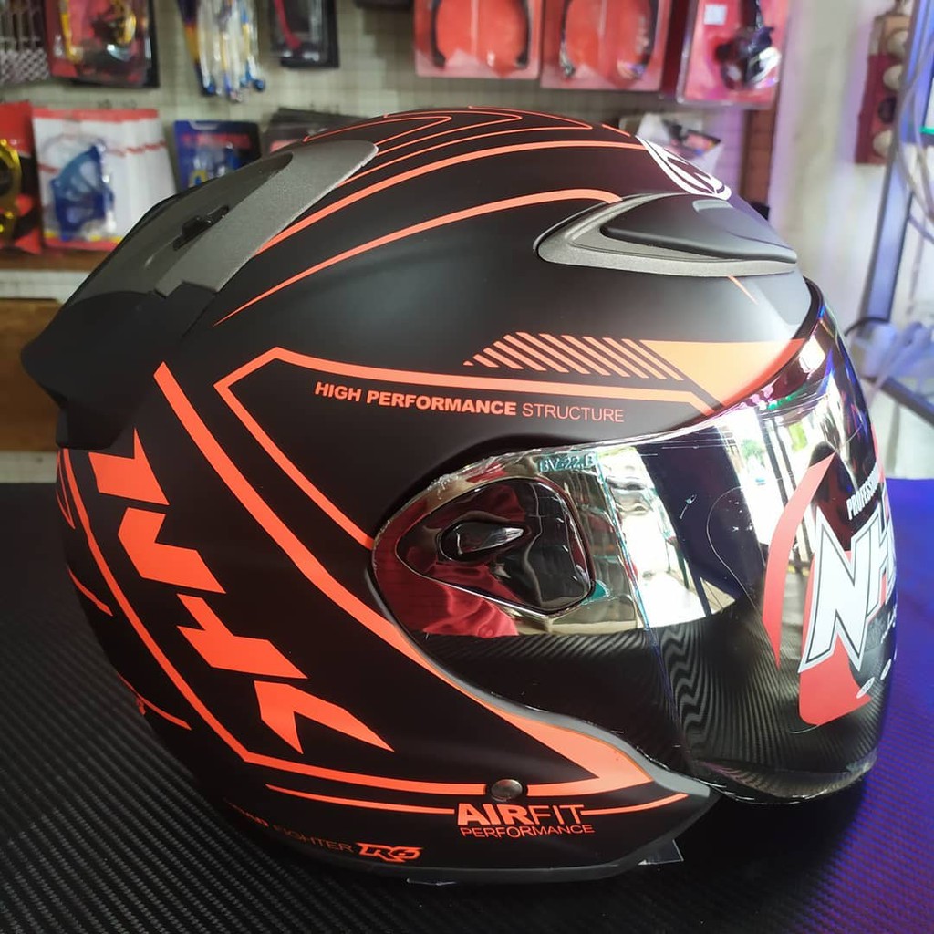 HELM NHK R6 AIRFIT ORANGE DOFF