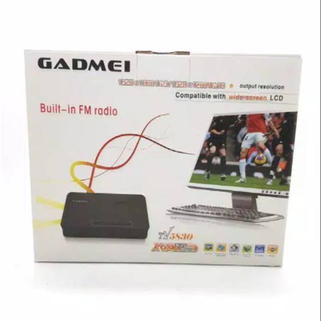 GADMEI TV TUNER UNTUK MONITOR PC/KOMPUTER