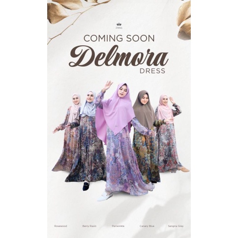 DELMORA DRESS BY ZINNIA