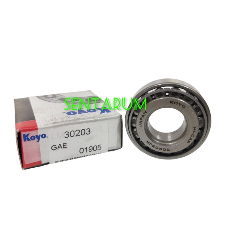 Bearing roda depan luar Hijet 1.0 30203 JR