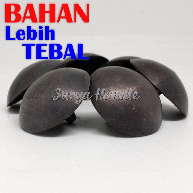 Paku Pines 2,5Cm Tarikan Gagang Pintu Kuningan Aksesories Gebyok Kuno