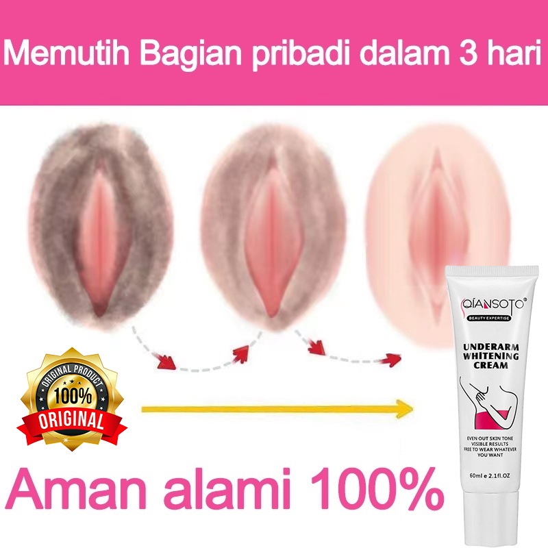 pemutih ketiak 50g pemutih selangkangan dan bokong pemutih ketiak dan selangkangan ampuh krim pemutih bagian pribadi lotion pemutih Pemutih selangkangan badan Gunakan di seluruh tubuh/hilangkan kotoran ketiak/menghilangkan hitam sendi