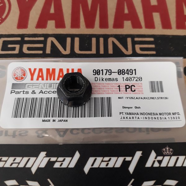 MUR LEHER KNALPOT HITAM - MUR SADEL JOK - MUR BAUT MOUNTING MESIN RX KING ASLI ORI ORIGINAL YAMAHA