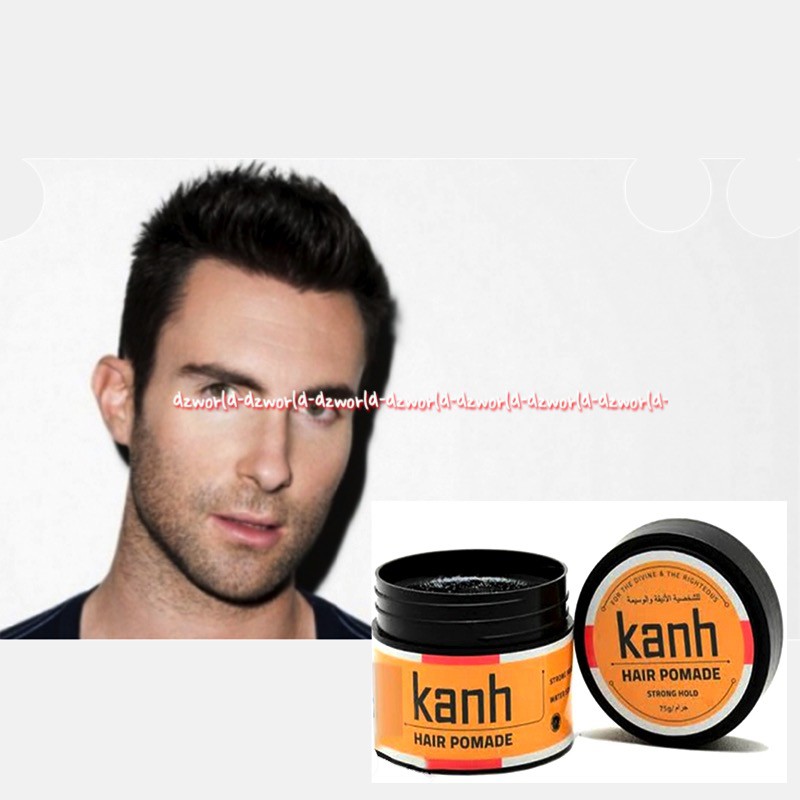 Kanh Hair Pomade Strong Hold 75gr Krim Rambut Menata Rambut Pria Kahn Khan Kanhhair Pome