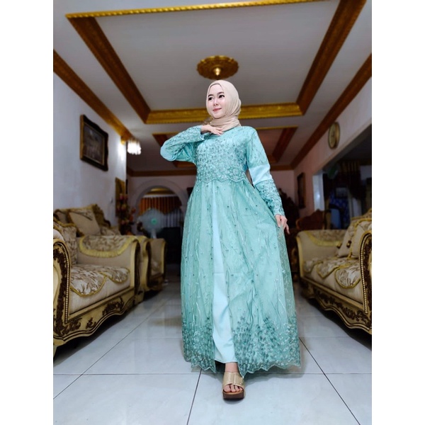 namira dress,dress brukat,gaun pesta,gamis brukat,baju pesta,gamis pesta