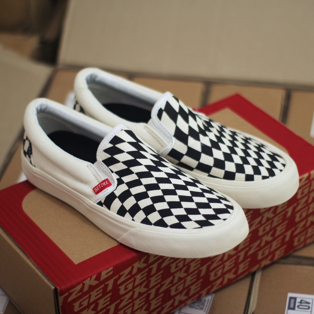 SEPATU SLIP ON LOKAL MURAH GETZKE FOOTWEAR SKAKMAT ORIGINAL