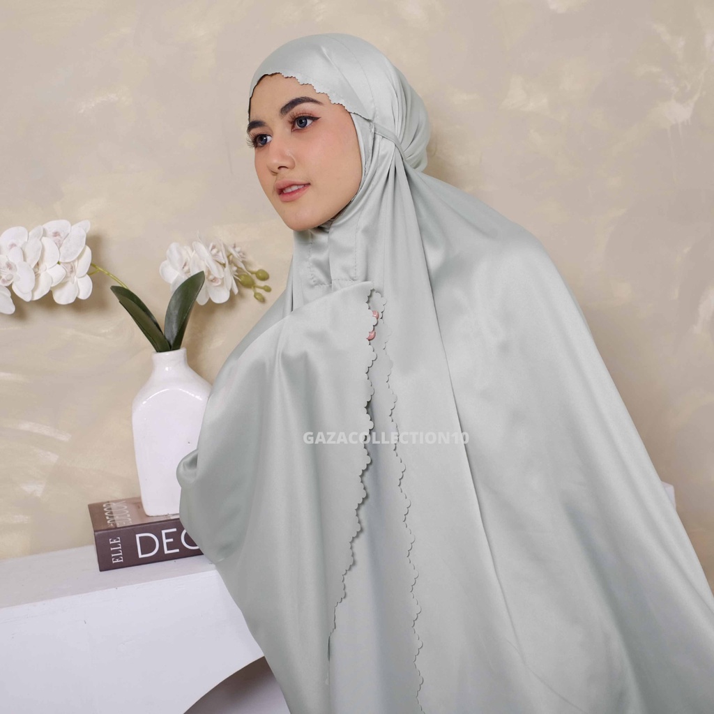 Mukena Dewasa travel Mewah Daily gazacollections10 Laser Cut Premium