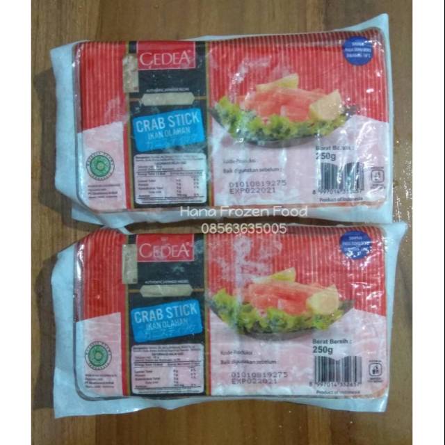 

CEDEA CRAB STICK 250 GRAM