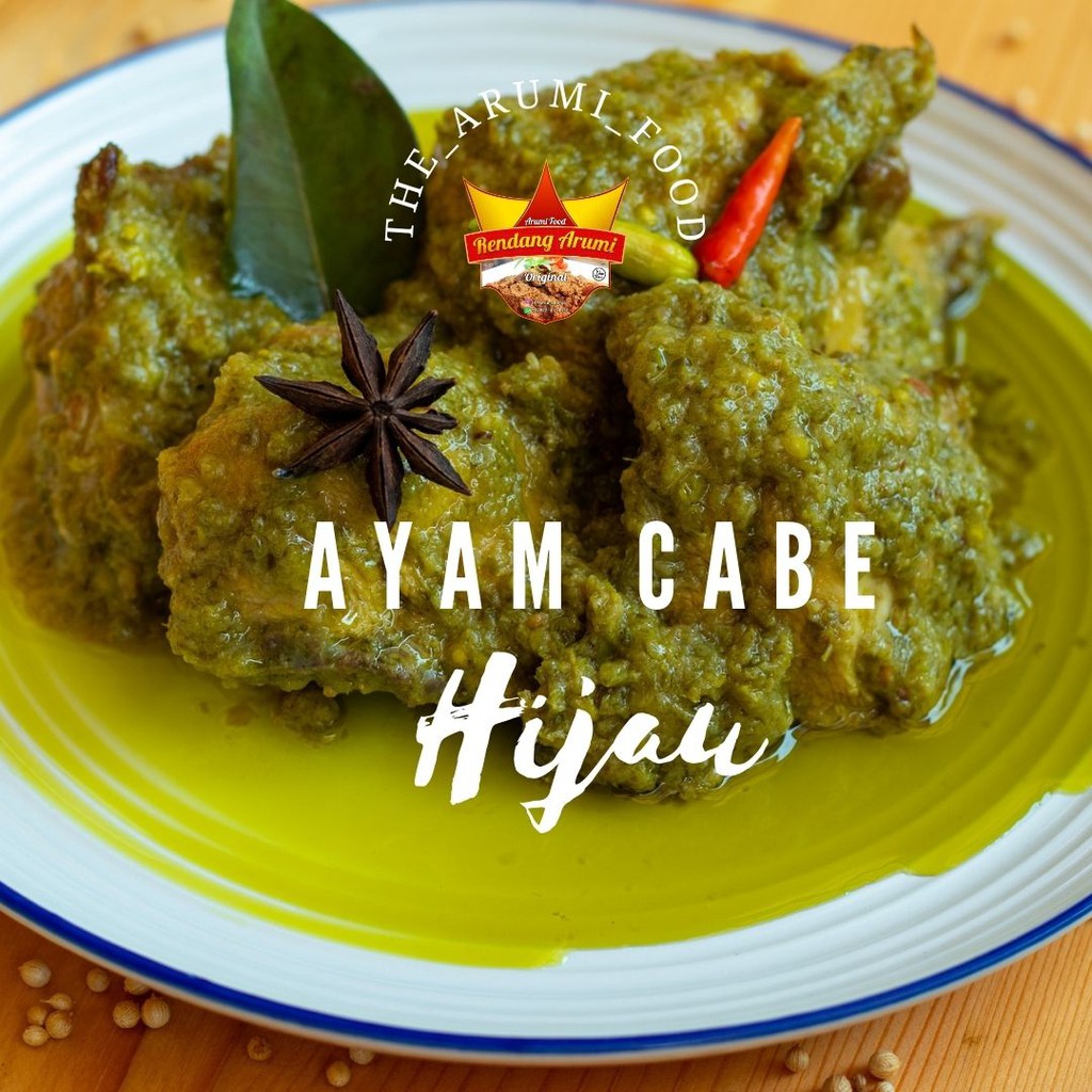 

Ayam lado Mudo / Ayam Cabe Ijo Arumi Khas Bukittinggi 500 Gram