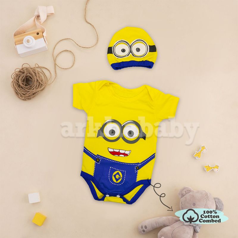 JUMPER BAYI BAJU BAYI KARAKTER/KOSTUM BAYI/ baju bayi lengan pendek