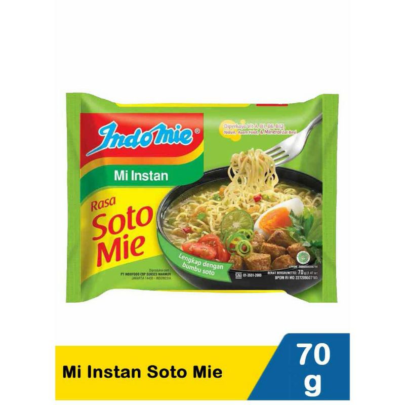 

Indomie Soto Mie 70gr Murah