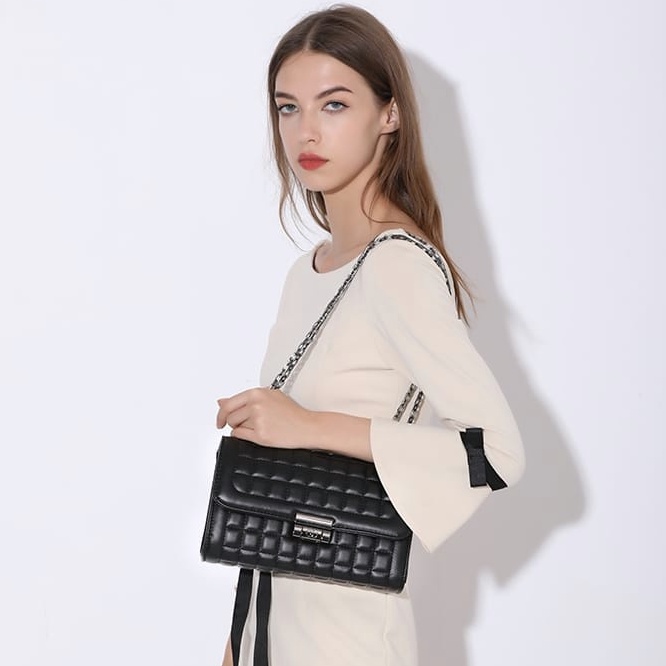 SALE ! tas selempang wanita tas wanita kekinian tas wanita terbaru shoulder bag wanita sling bag wanita tas wanita import tas wanita premium tas bahu wanita tas kulit wanita COD tas selempang bahu Croosbody