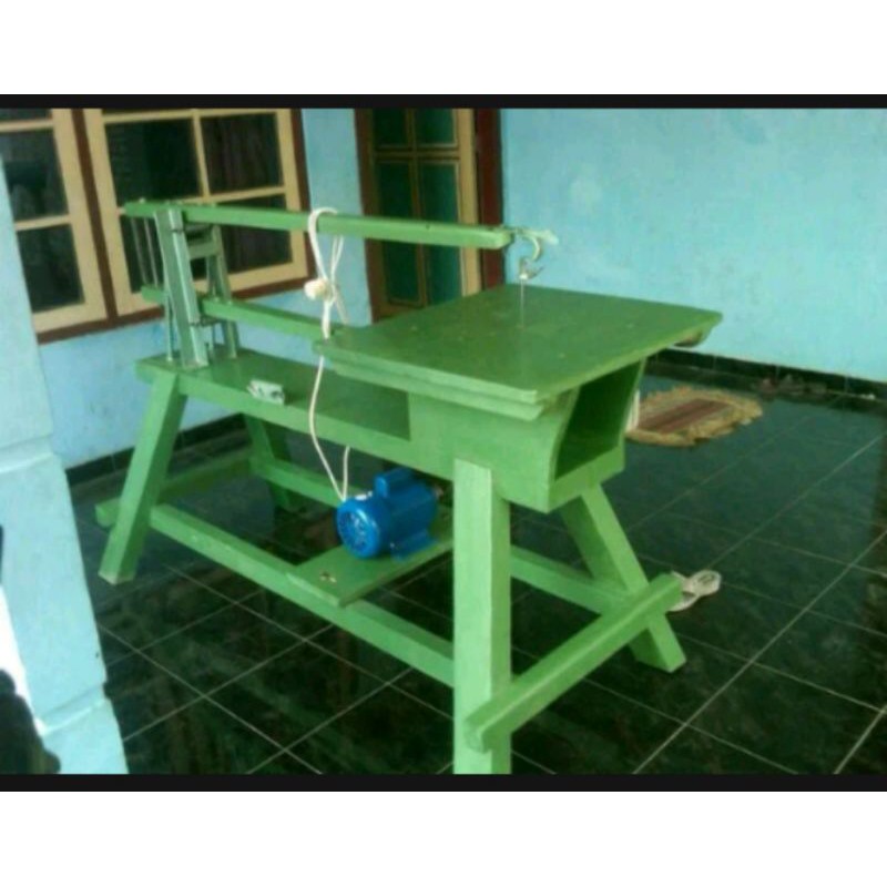Mesin jigsaw rakitan mesin Gergaji bobok mesin oklok dari kayu