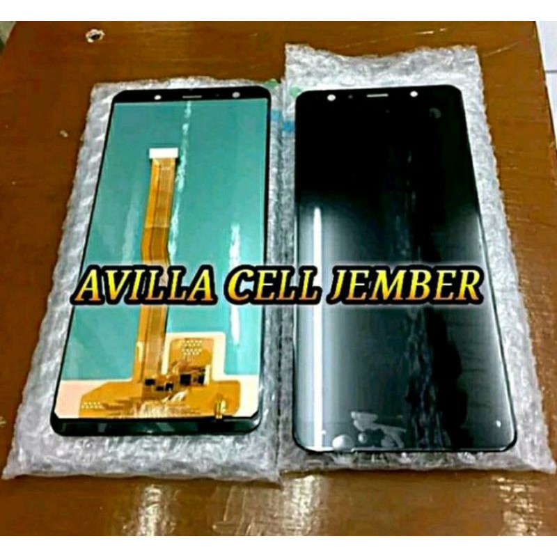 LCD TOUCHSCREEN FULLSET ORI ORIGINAL OLED SAMSUNG GALAXY A7 2018 A750
