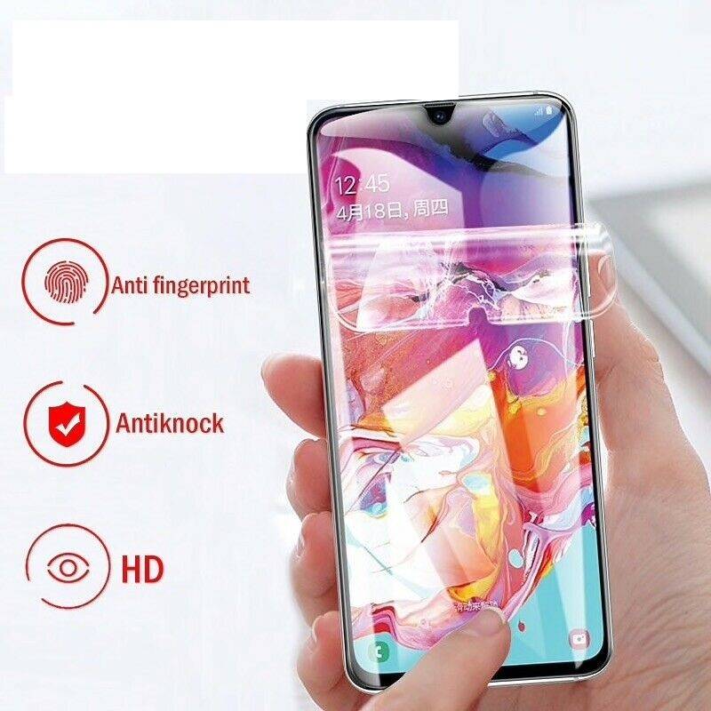 Full Hydrogel Film For Vivo Y93 Y91 Y85 Y83 Y71 Y67 Y66 Y55 X7 X20 X30 X50 X60 Pro 2021 Screen Protector Film for S1 Pro Nex IQOO 7 Nex 3 Y50 Y30 (Not Glass)