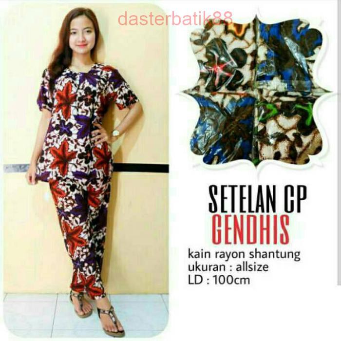 DASTER BATIK Setelan cp gendhis /grosir batik murah pekalongan BATIK JOGJA
