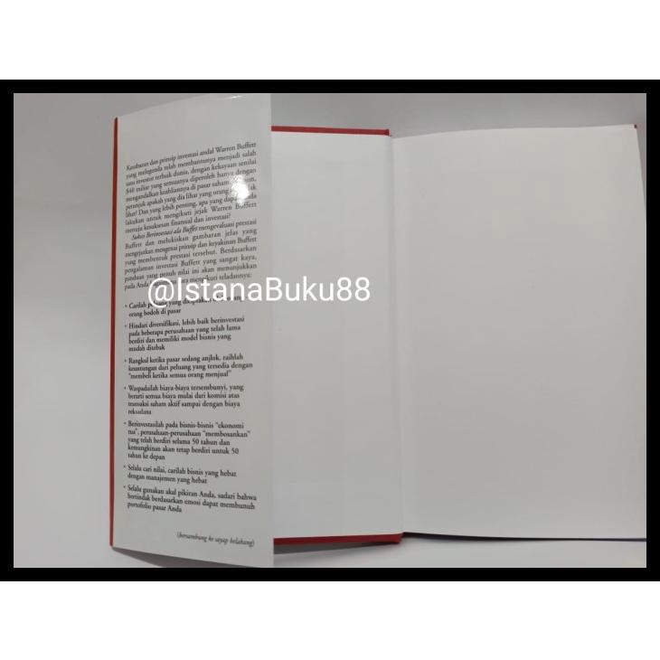 

TERLARIS BUKU SUKSES BERINVESTASI ALA WARREN BUFFET BELAJAR INVESTASI TERBAIK TERLARIS