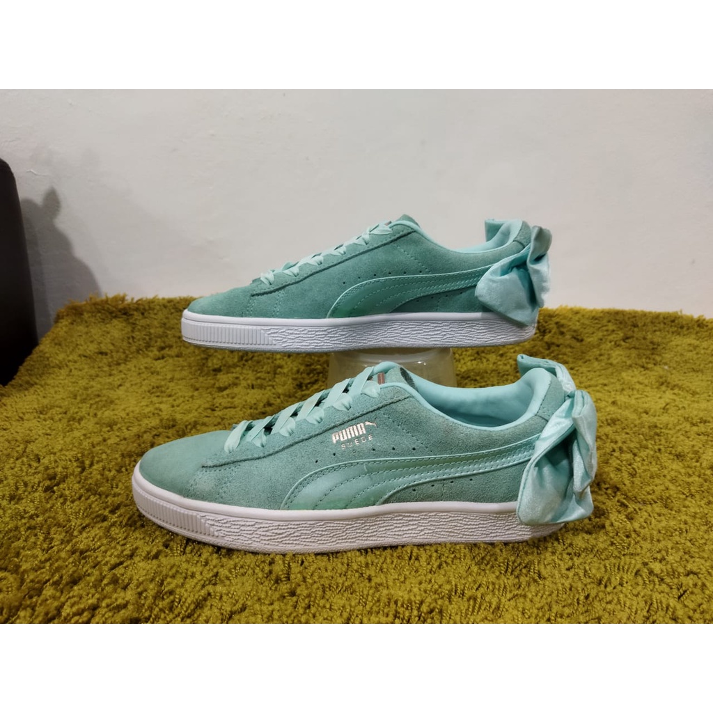 (Size 36/ Ins 22.5 cm) Puma Suede Slip On Sepatu Second Batam Singapur