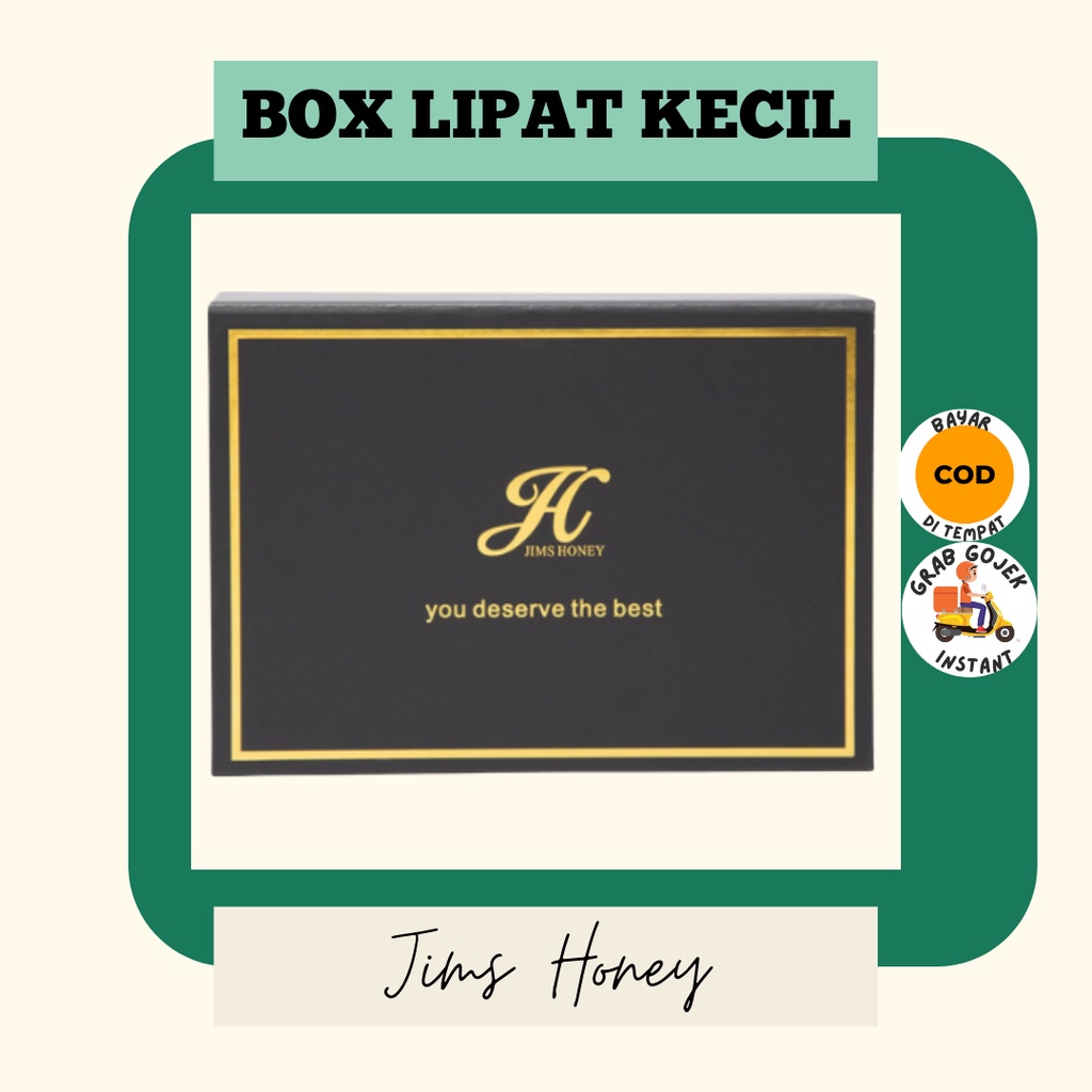 BOX LIPAT JIMS HONEY BESAR DAN KECIL