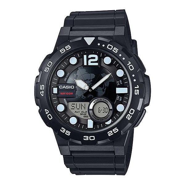 CASIO AEQ 100W AEQ-100W ORIGINAL GARANSI RESMI