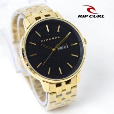 JAM TANGAN PRIA RIPCURL RANTAI CRONO OFF TGL AKTIF 4.5CM || JAM TANGAN FASHION