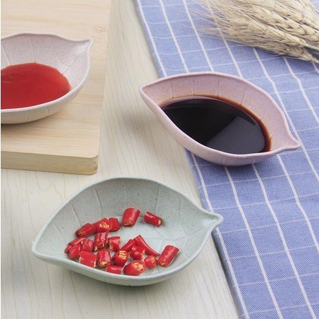 EM MANGKOK DAUN TEMPAT SAMBAL KECAP  SAMBAL Bentuk Daun