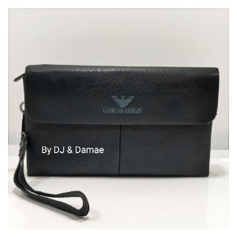 Handbag Pria Wanita Tas Tangan Kulit Sintetis