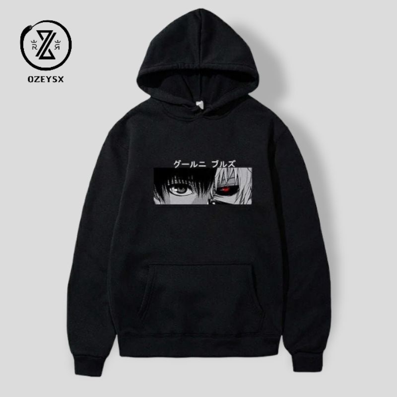 JAKET HOODIE ANAK TOKYO GHOUL KEN KANEKI/JAKET SWEETER HOODIE ANIME ANAK /JAKET ANAK MURAH KEKINIAN