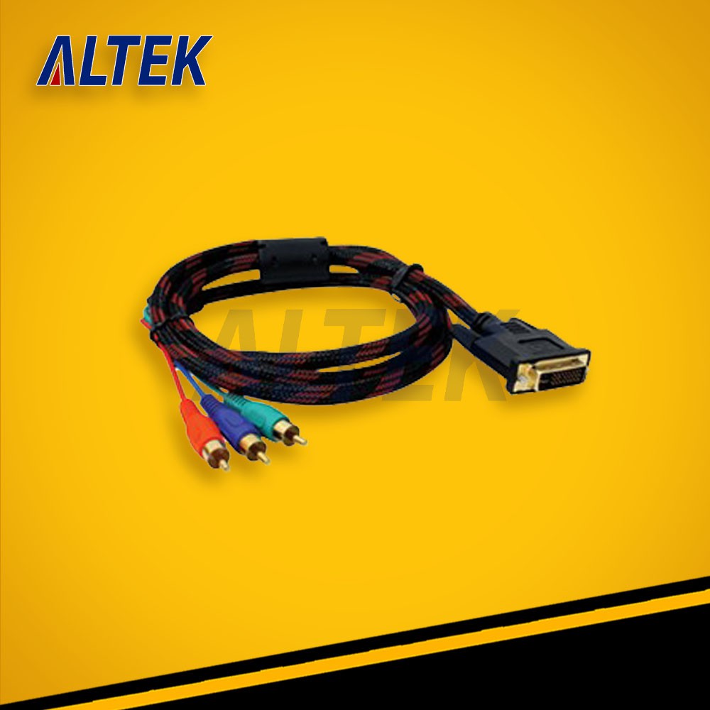 ZIKKO ZK-B221 KABEL DVI (24+1) to 3 RCA 1.5M HIGH SPEED CABLE Bagus