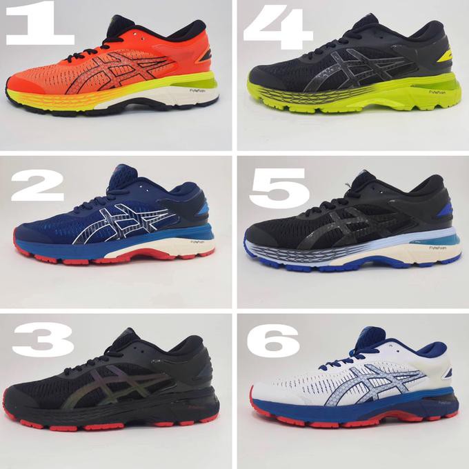 PR00M00 Sepatu asics gel kayano 25 men sepatu olahraga pria separu runnig MURAH
