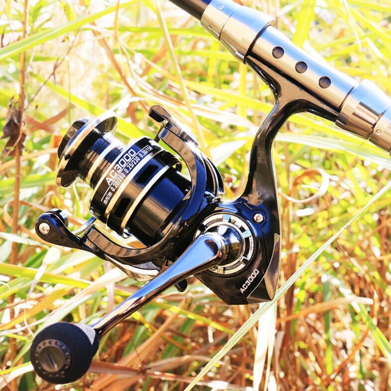 HAIYI FISHING Spinning Fishing Reel  Max Drag  20kg Lengan CNC Logam Pancing Besi Kumparan Pancing Logam Max Drag  20kg Pegangan CNC Powerful Rell Pancing Fishing Wheel Fishing Gear  Gulungan kabel