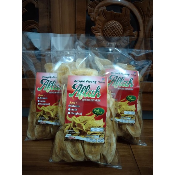 

Aflah kripik pisang 250 gram