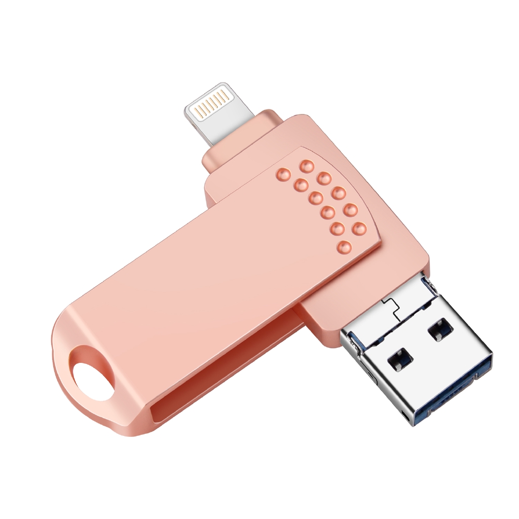 Flash Disk USB OTG 3in1 untuk iOS / iPhone / Android