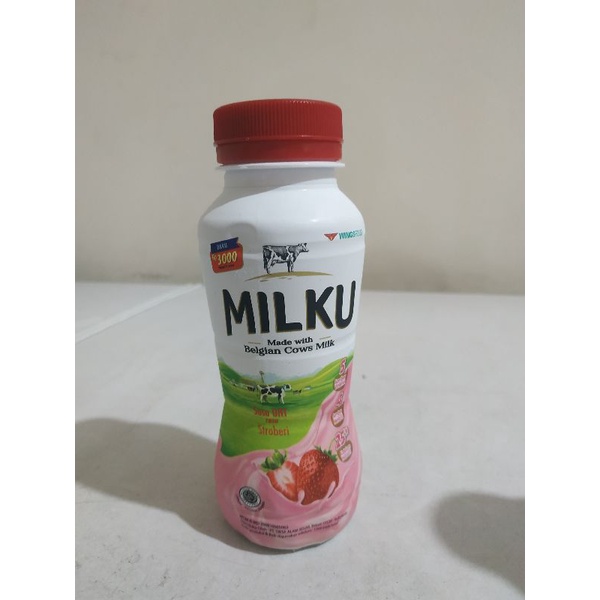 Milku Coklat Milku Strawberry 200 ml