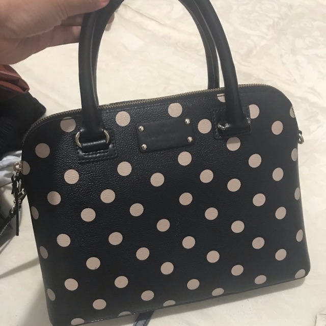 Preloved kate spade rachelle polkadot