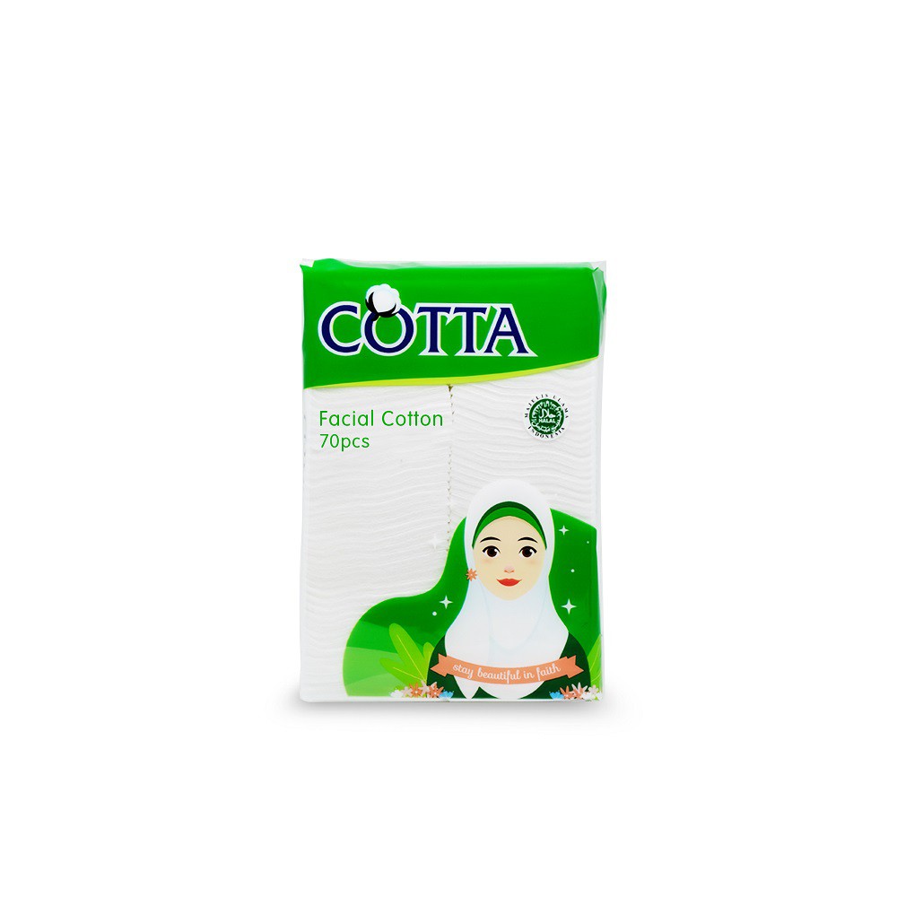 Cotta ~ Kapas Kecantikan Halal 70pcs