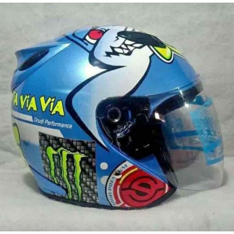 helm ink centro motif KW kualitas grade A