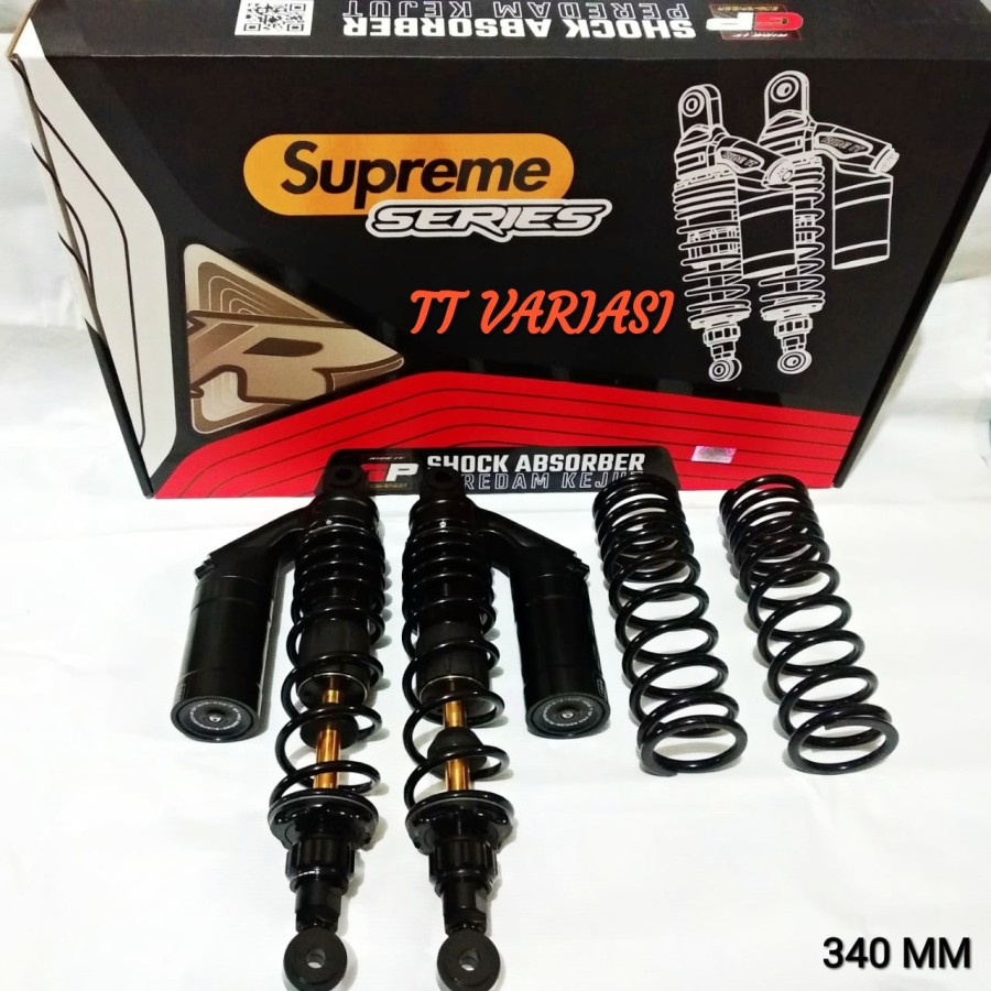 Shock RIDE IT GP SUPREME 340MM BLACK Supra X 125 - REVO - RX King - Fit New