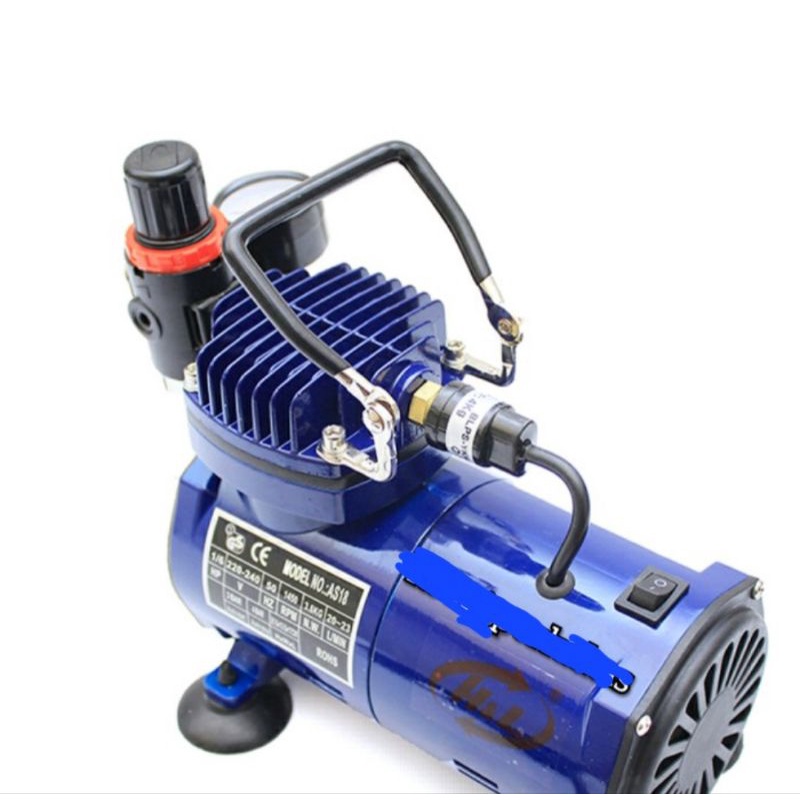 Kompresor Mini Compressor Complete Set With Air Brush H&amp;L