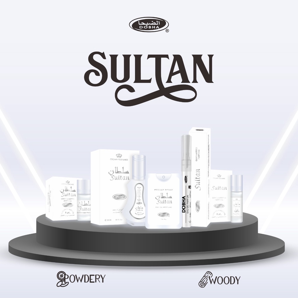 Dobha Parfum Sultan Original - Parfum Pria