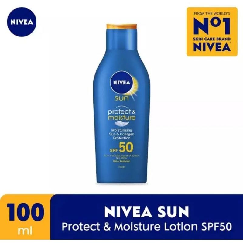 Jual Nivea Protect And Moisture Spf 50 Lotion 100 Ml Sun Spray Protect And Refresh Cooling Sun 6358