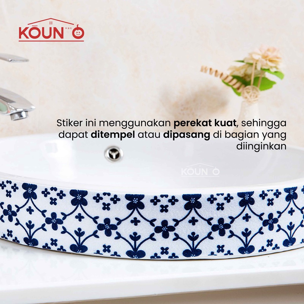 Stiker Anti Air Stiker Kain Penyerap Air Tempelan Dapur Wastafel Kloset Closet Basin Kitchen Sink